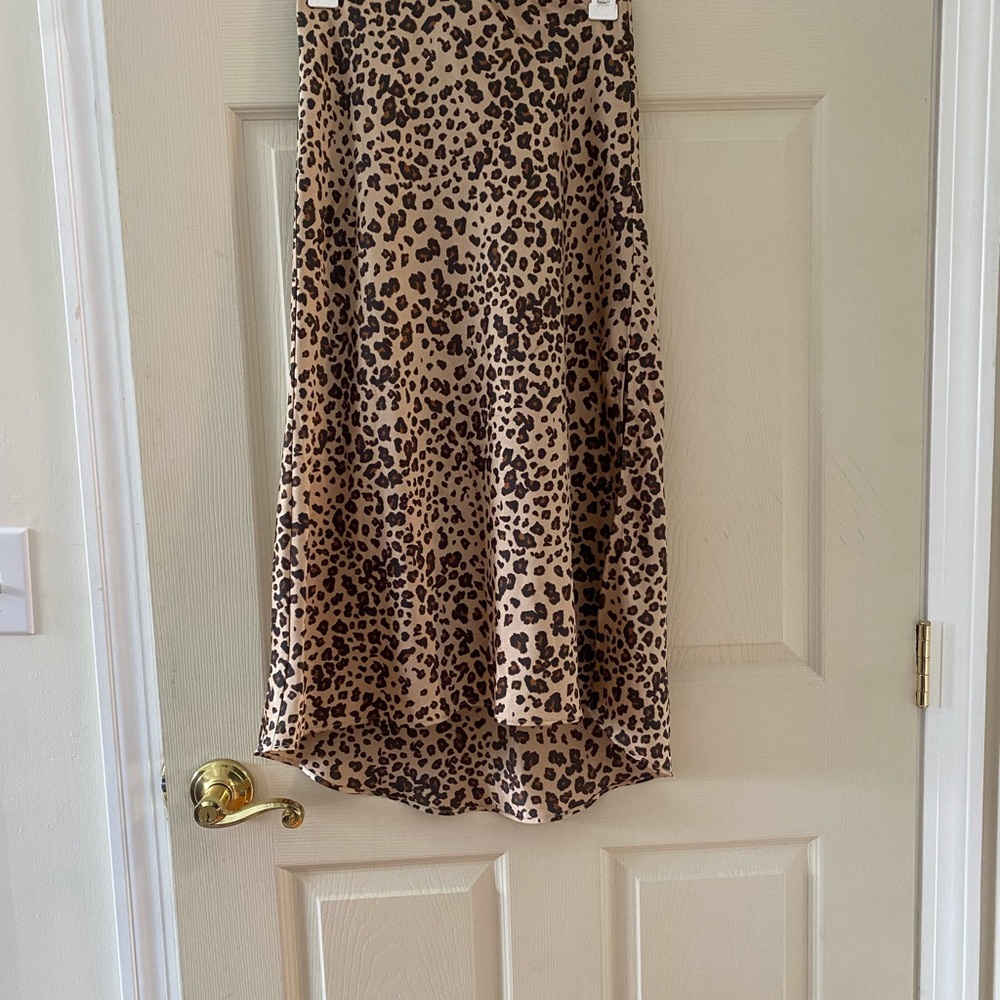 Abercrombie cheetah skirt